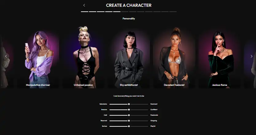 Joi AI Customize Personalities