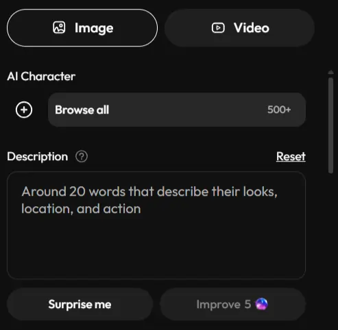 Joi AI Image Generation