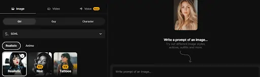 Lovescape AI Image & Video Generator