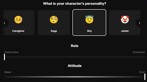 Lovescape AI Personality