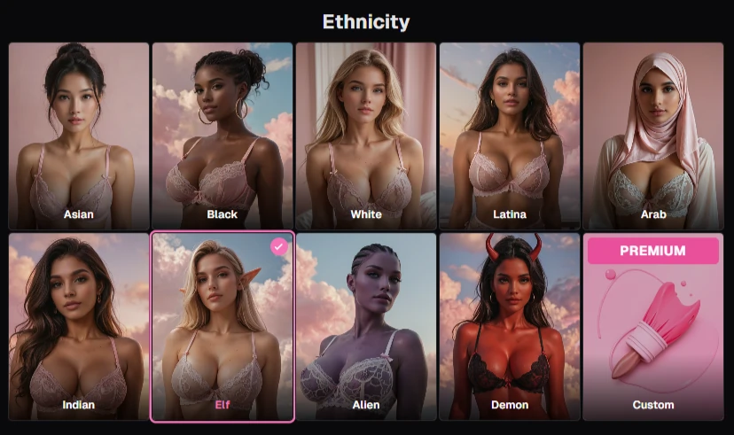 OurDream AI Ethnicity