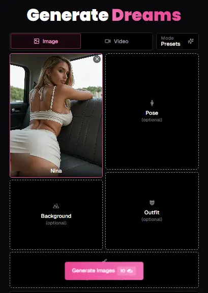 OurDream AI Generate NSFW Image