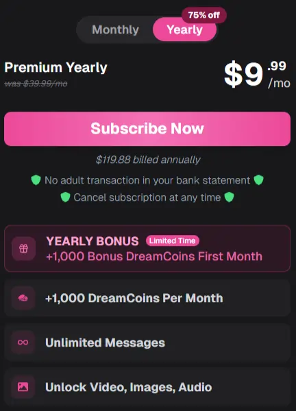 OurDream AI Yearly Premium